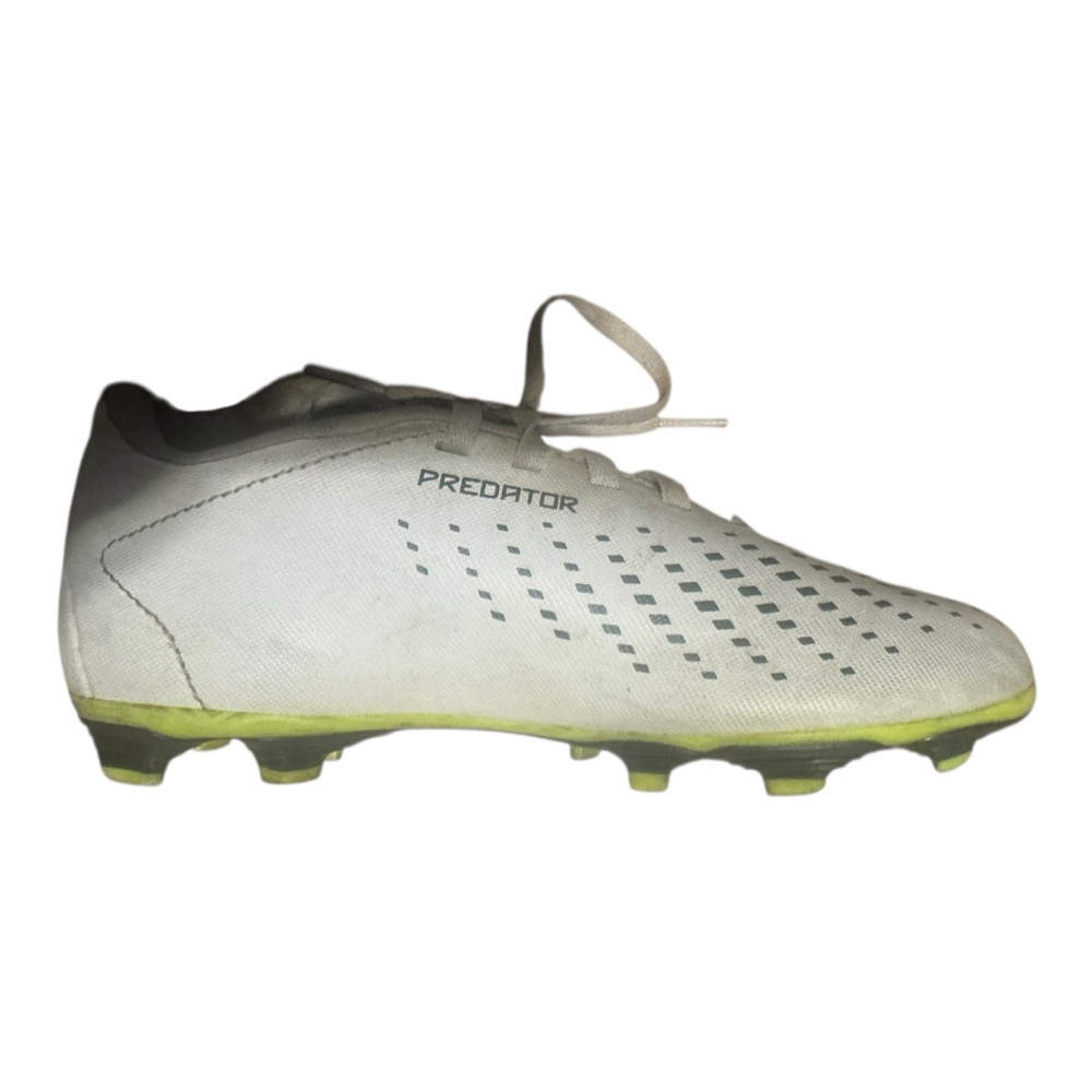 Adidas Predator Youth Soccer FG Cleats - White & Black - Picture 10 of 11